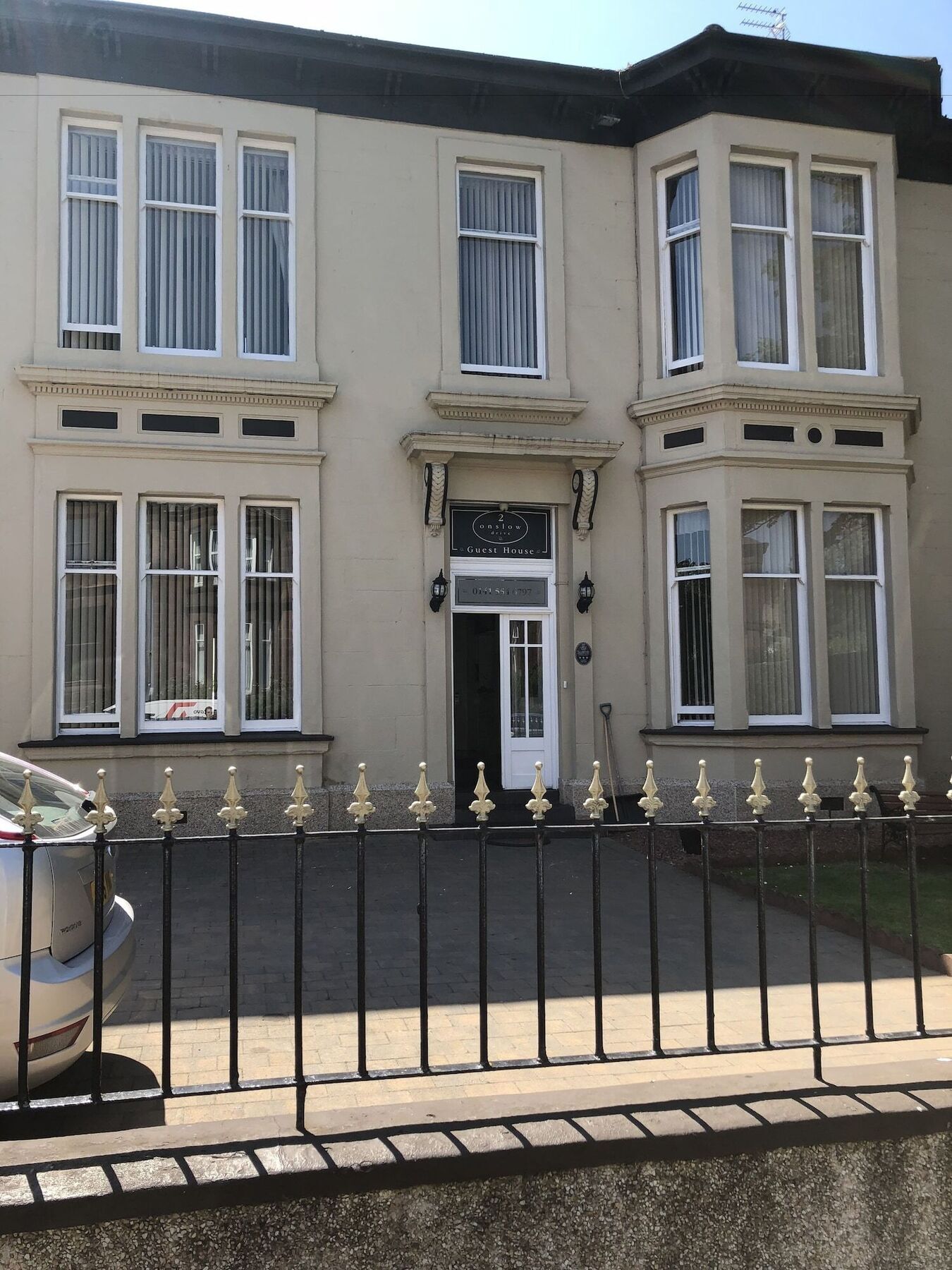 Onslow Guest House Glasgow Exteriör bild